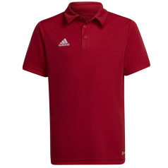 adidas Polo ENTRADA 22 Y marškinėliai H57495 / raudona / 140 cm