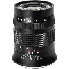 Meike 60 mm F2.8 palielinājuma makro manuālā fokusa APS-C objektīvs, kas ir savietojams ar Fujifilm X Mount spoguļkamerām X-T1 X-T2 X-T3 X-T4 X-T5 X-T10 X-T20 X-T100 X-T20 XPro1 X -S10