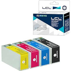 LCL saderīga tintes kasetne SJIC22P SJIC22P (K) SJIC22P (C) SJIC22P (M) SJIC22P (Y) pigments (4PK KCMY) Saderīga ar Epson TM-C3500 Color Works C3500 C3510 C3520 printeri