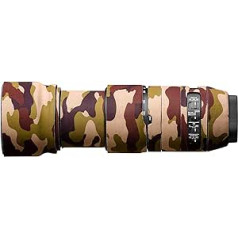 easyCover — objektīva ozolkoka lēcu aizsargs Sigma 100-400 Contemporary Brown Camouflage, kamuflāža