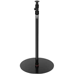 IFOOTAGE Cobra 2 Monopod with Round Base, Quick Adjustable Height Buckle, Aluminum Monopod for DSLR Cameras, Camcorders, Desktop Vlog Shooting (15.75 inch)