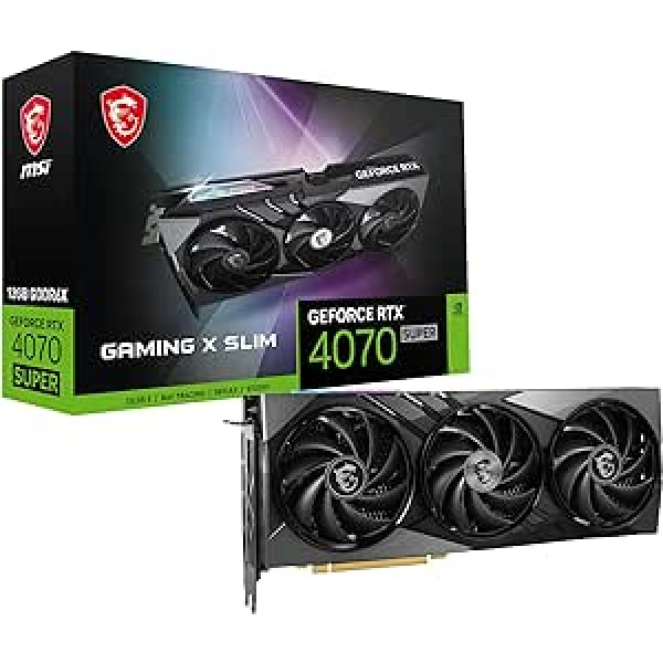 MSI GeForce RTX 4070 Super 12G Gaming X Slim