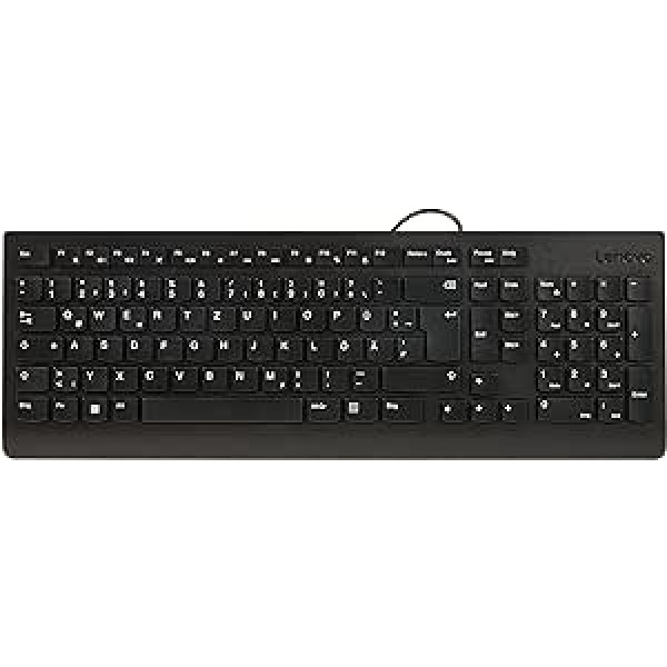 Lenovo Essential USB tastatūra melna