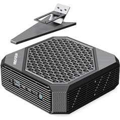 INIS Forum Mini PC HX100G, AMD Ryzen 7 7840HS 8 Core bis zu 5,1 GHz, Mini Galddators 64GB DDR5/1TB SSD, AMD Radeon RX 6650M, HDMI ports × 2/USB4×2, WiFi, BT, USB 3.2×5