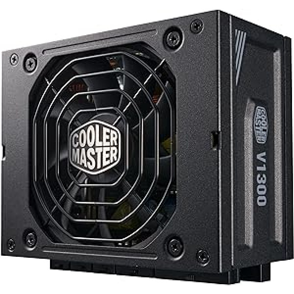 Cooler Master V1300 SFX Platinum - 80 PLUS Platinum, 1300 Watt SFX Power Supply, Fully Modular Power Supply, Fits Mini ITX to ATX Cases, Full ATX 3.0 Support, Quiet 92mm FDB Fan