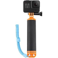 Grapelet ūdensizturīgs un peldošs rokturis ar Mikros2u (peldošs) Saderīgs ar Gopro Hero 9 8 7 6 5 4 3 2 Session un citām kamerām