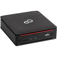 Fujitsu Esprimo Q920 0 vatu Intel Core i5 240 GB SSD cietais disks 8 GB atmiņa Windows 10 Pro Business galddators mini dators (atjaunots)