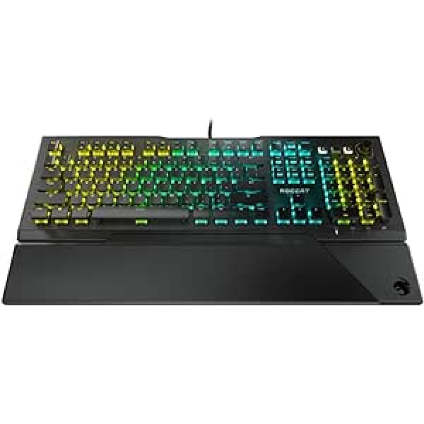 Roccat Vulcan Pro, pilna izmēra, lineārais sarkanais slēdzis, ASV izkārtojums