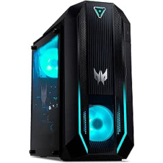 Acer Predator Orion 3000 (PO3-630) Gaming Windows 11 Home - Intel Core i7-11700F (up to 4.90 GHz Turbo Boost), 16GB DDR4 RAM, 1TB SSD, M.2 PCIe SSD, NVIDIA GeForce RTX 3070 (8GB GDDR6) Black