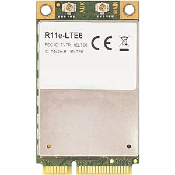 R11E-LTE6-2G/3G/4G/LTE miniPCI-e kortelė su 2X ir FL jungtimis