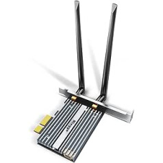 XingYe PCIE 1200Mbps WLAN 5 tīkla adapteris BT 5.0 ar 2 antenām un 2,4G/5G divjoslu liela ātruma ar CD atbalstu Windows 10 galddatoriem