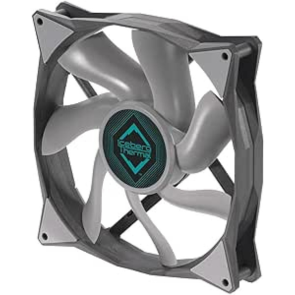 Iceberg Thermal IceGALE 140 mm PWM Premium Case Ventilators, pelēks