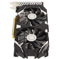 Annadue GTX 1060 vaizdo plokštė, 6 GB / 5 GB / 3 GB GDDR5 192 bitų žaidimų vaizdo plokštė su dviem ventiliatoriais, HDMI / DVI / DP, kompiuterio grafikos plokštė, palaiko 4K HDR (3 GB)