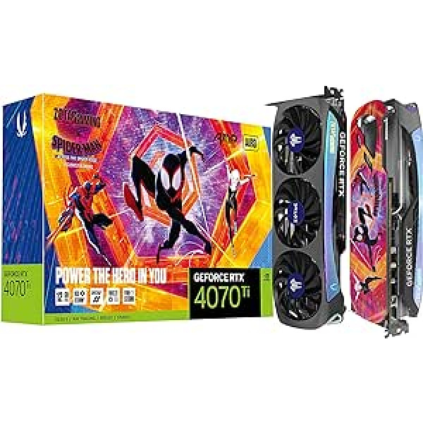 Zotac Gaming GeForce RTX 4070 Ti AMP AIRO Spiderman Edition 12 GB