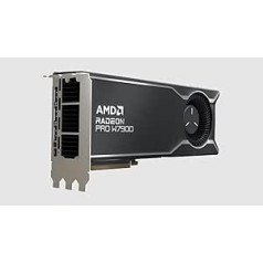 AMD Radeon™ Pro W7900 profesionālā grafikas kartes darbstacija AI 3D atskaņošana 48GB GDDR6 DisplaPort™ 2.1 AV1 61 TFLOPS 96CUs 295W TDP 8K