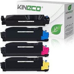 „Kineco“ 4 dažų kasečių rinkinys, suderinamas su Kyocera TK5270 TK-5270 Ecosys M6230cidn M6230cidnt M6630cidn P6230cdn