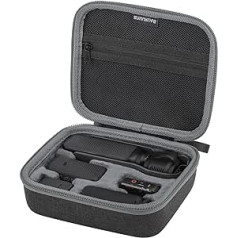 Honbobo Carry Case Compatible with DJI Osmo Pocket 3 Creator Combo Camera Bag Osmo Pocket 3 Protective Bag Accessories Compatible with DJI Pocket 3, gray