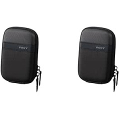 Sony LCS-TWP/B Camera Case for DSC W/T Series Black (Pack of 2)