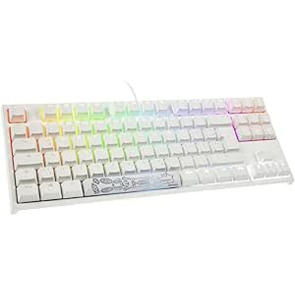 DUCKY One 2 RGB TKL Clavier USB Blanc