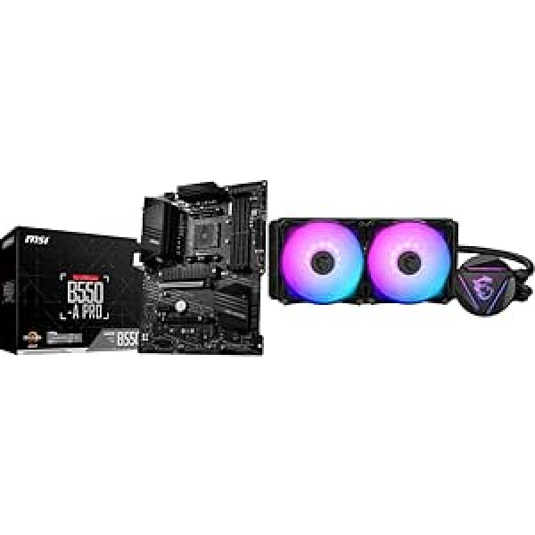 MSI B550-A Pro + MAG CORELIQUID 240R V2