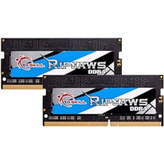 G.Skill Ripjaws F4-3200C22D-64GRS atmiņas modulis 64 GB 2 x 32 GB DDR4 3200 MHz