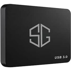 SG pārnēsājamais cietais disks ar 320 GB digitālās atmiņas ietilpību, cietā diska apraksts 2,5 collu USB 3.0 piezīmjdatora galddatoram, pilns USB datu glabāšanas atbalsts