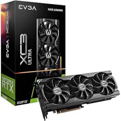 EVGA GeForce RTX 3080 12GB XC3 Ultra Gaming, 12G-P5-4865-KL, 12GB GDDR6X, iCX3 dzesēšana, ARGB LED, metāla aizmugures plāksne, LHR