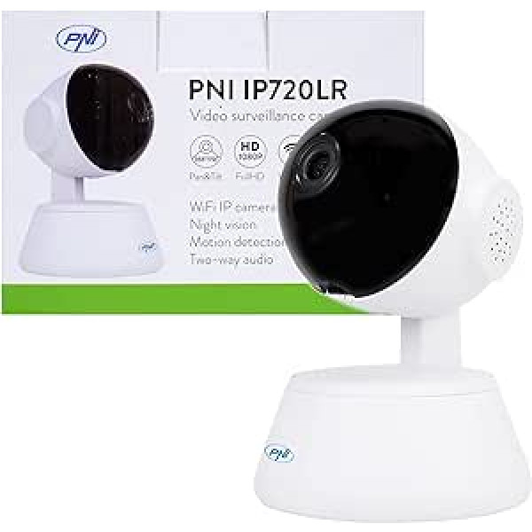 PNI IP720LR 1080P 2MP videonovērošanas kamera ar IP P2P PTZ bezvadu MicroSD kartes slotu