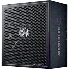 Cooler Master GX III Gold 650 Power Supply - 650 Watt PC Power Supply, 80 Plus Gold, 90% Efficiency, ATX 3.0 Support, High Temperature Threshold, 120mm HDB Fan, Zero RPM Mode, Fully Modular