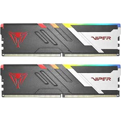 Patriot Memory Viper Venom RGB komplekts DDR5 RAM LED 32GB (2 x 16GB) 6000MHz CL36