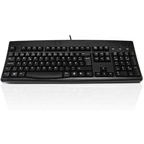 Accuratus KYBAC260UP-BKDK dāņu USB tastatūra