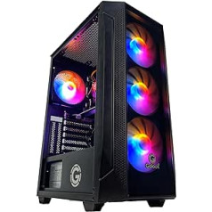 Golook • Galddatoru spēļu datora RGB • Intel i5 • SSD • WiFi • Īpaša grafikas karte • W11 Pro X64 • Fiksēts dators (16 GB RAM — 480 GB SSD, Nvidia GTX750 4 GB DDR5)