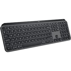 Logitech MX Keys S — grafīts, portugāļu QWERTY izkārtojums