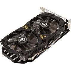 Bewinner RX 580 Graphics Card, G GDDR5 256 Bit PC Graphics Card with 2 Fans, Supports HD Multimedia Interface, 2 DP Port, PCI Express 2.0 Motherboard Interface