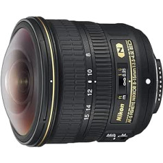 Nikon 20066 AF-S FISHEYE NIKKOR 8–15 mm 1:3,5–4,5E ED Objektīvs schwarz