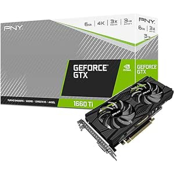 PNY VGA GTX 1660TI Dual Fan 6 GB GDDR6