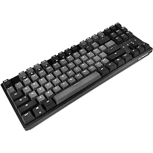 DURGOD Taurus K320 Silent Mechanical Gaming Office Keyboard - Cherry MX Silent Red, US Layout QWERTY, Lite