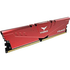 TEAMGROUP Memoria DDR4 3600 16GB C18 Team Vulcan Z Red