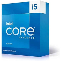 Intel® Core™ i5-13600KF darbalaukio procesorius 14 branduolių (6 P branduoliai ir 8 E branduoliai) 24 MB talpykla, iki 5,1 GHz