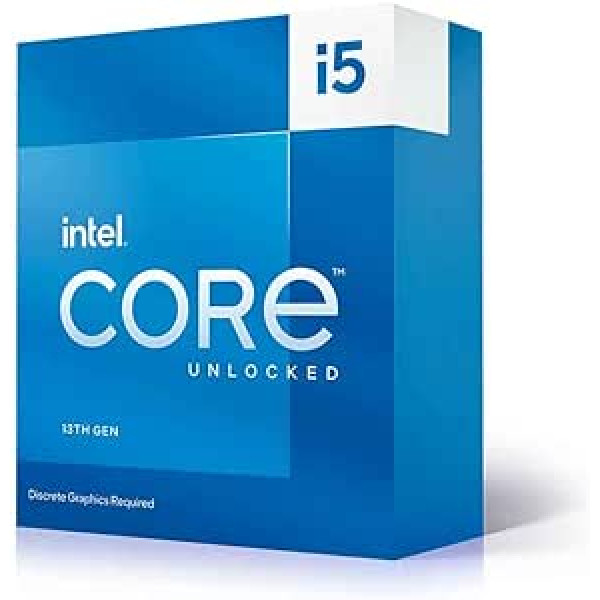 Intel® Core™ i5-13600KF galddatora procesors 14 kodoli (6 P-kodoli un 8 E-kodoli) 24 MB kešatmiņa, līdz 5,1 GHz