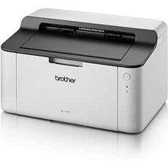 Brother HL-1110 A4 vienspalvis lazerinis spausdintuvas pilka/balta