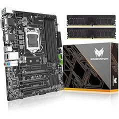 SHANGZHAOYUAN B85M PRO LGA 1150 2*8GB 1600MHz DDR3 RAM Motherboard Support Intel Core i7 i5 i3/Pentium/Celeron 4th Gen PCIe 3.0, NVME M.2, SATA 6Gbps, Gigabit LAN