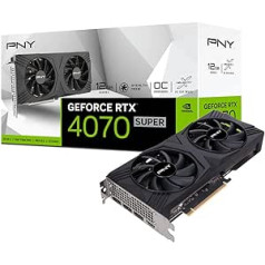 PNY GeForce™ RTX 4070 SUPER™ 12GB Verto™ Overclocked Dual Fan DLSS 3