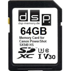 64GB Professional V30 Memory Card for Canon PowerShot SX540 HS