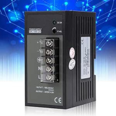 Industrial DIN Rail Switching Power Supply, Power Equipment Switching Power Supply SK - 100-24 100-240V AC to DC 24V 4.2A