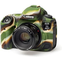 easyCover - Silikon Kameratasche - Schutz für Ihre Kamera - Canon 5D Mark 4 - Camouflage