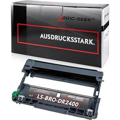 Logic-Seek® cilindrs, kas saderīgs ar Brother DR-2400 HL-L2310D L2350DW L2357DW L2370DN L2375DW DCP-L2510D L2530DW L2537DW L2550DN MFC-L2710DDN