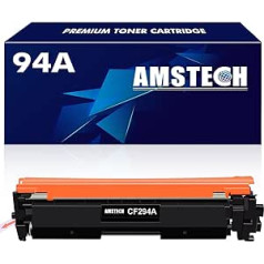 94A CF294A tonera kasetnes nomaiņa HP Laserjet Pro M118dw tonera MFP M148fdw M148dw M149fdw M148 M118 M149 94X CF294X printerim (1 iepakojumā, melns)