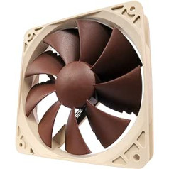 Noctua NF-P12, 3-Pin, Leiser Premium-Lüfter (120mm, Braun)