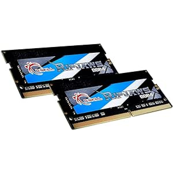 G.Skill Ripjaws F4-3200C22D-16GRS atmiņas modulis 16 GB 2 x 8 GB DDR4 3200 MHz